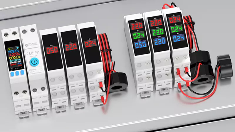 Jak odczytać wskazania jednofazowego licznika energii elektrycznej montowanego na szynie